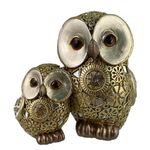 Figura Decorativa Búhos