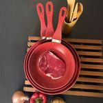 Set de 3 Sartenes Rojos
