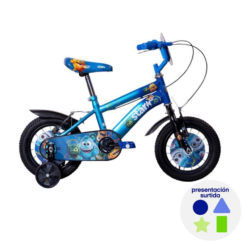 Bicicleta Star Niño 12 Plg Colores Surtidos