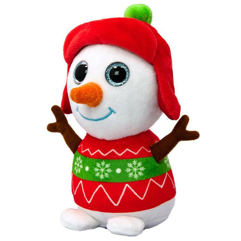 Peluche Ojos Grandes Elf Santa Muñeco De Diseños Surtidos