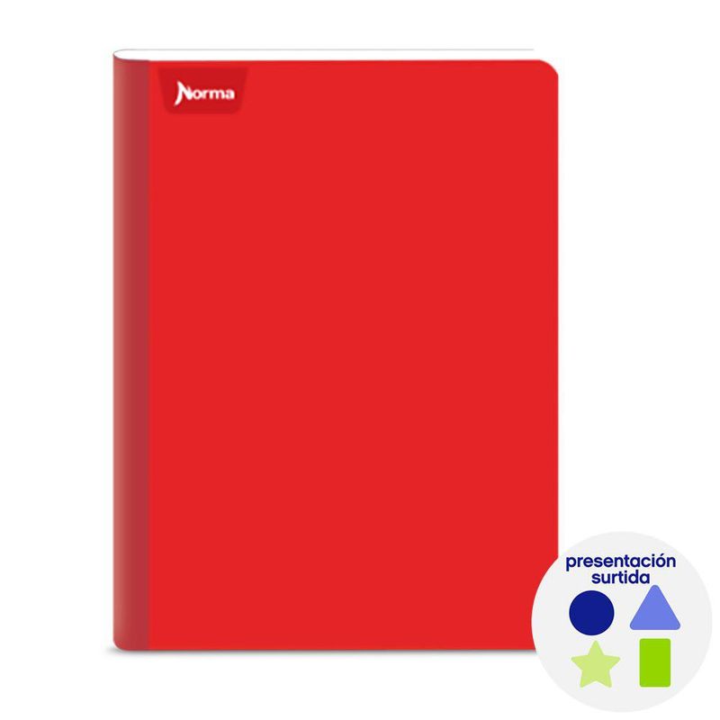 Cuaderno Cosido de Líneas 100 Hojas Diseños Surtidos