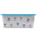 Caja de Almacenamiento Click Diseño Stitch y Angel 13 L