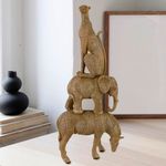 Figura Decorativa Animales 17x7x37 Cm - Concepts