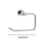Portarollo de Papel Higiénico Cromado Element -  Foset