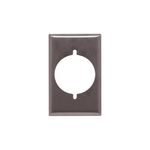 Placa de Acero Inoxidable para Toma 30/50 A