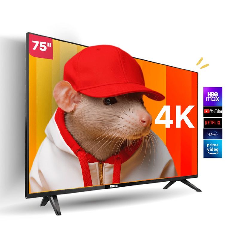 Televisor Smart Ultra HD 4K 75 Plg