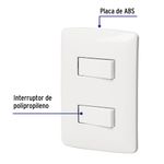 Interruptor 3 Vías Italiana Blanco - Volteck