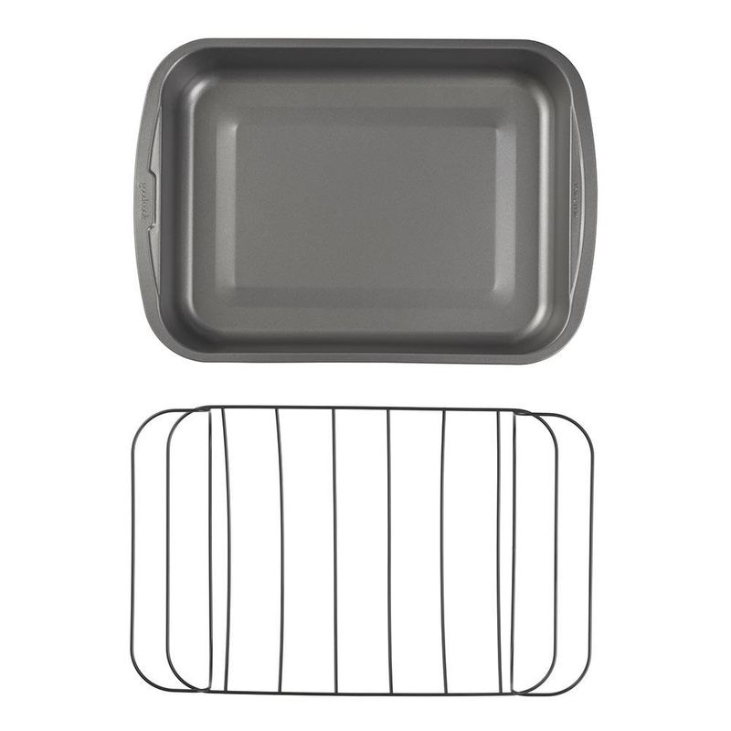 Molde Antiadherente con Rejilla para Pavo 25 Lb