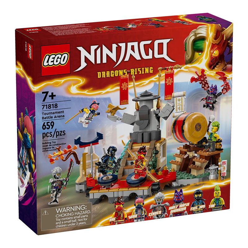 Arena de Batalla del Torneo LEGO Ninjago 71818