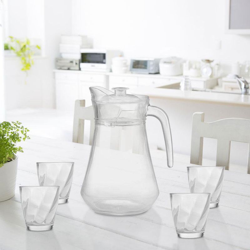Set de Pichel y Vasos 5 Pzas