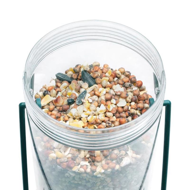Alimentador para Aves de 4 Puertos 2 en 1 - Perky Pet