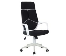 Silla de Oficina Brig Giratoria con Cabecera 63 x 63 x 114–124 cm Color Negro