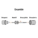 Broca Sierra Bimetálica de 3 1/4 Plg