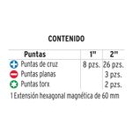 Set De Puntas DE Impacto Mixtas 40 Pzas - Truper Expert