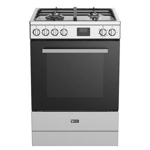 Estufa a Gas 24 Plg 4 Quemadores Acero Inoxidable