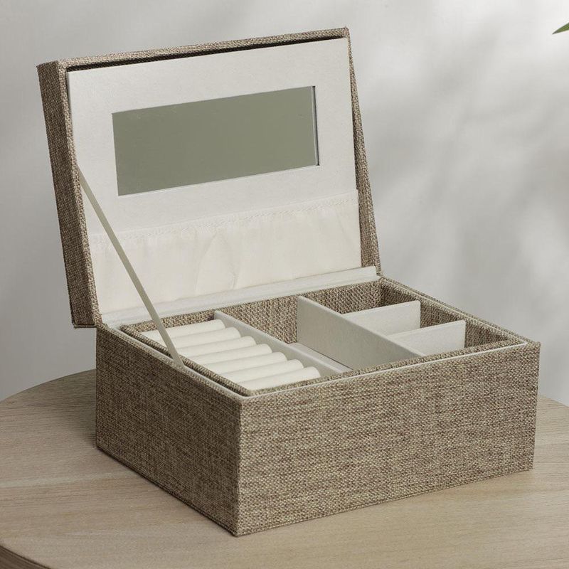 Joyero en Forma de Caja 20.5x15.5x10 Cm
