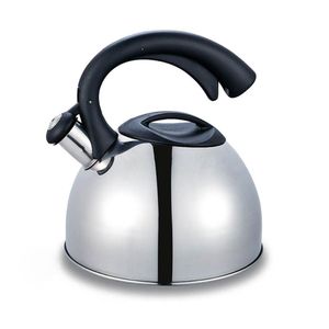 Tetera Satinada 3L con Silbato