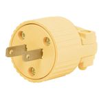 Espiga Tipo A De 125 V Y 15 A Amarilla - Volteck