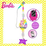 Micrófono de Pie con Amplificador Barbie Reig