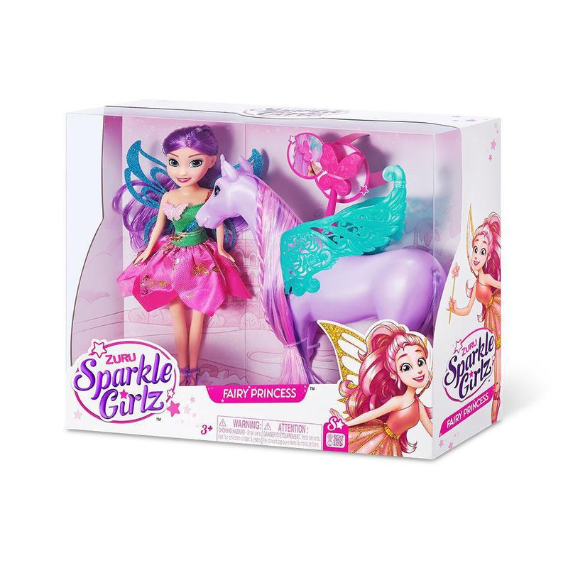 Muñeca-con-unicornio-de-fantasia-