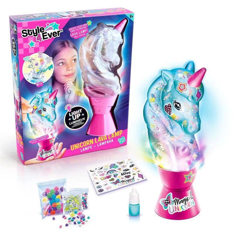 Lámpara de Lava Unicornio