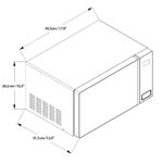 Microondas 0.7 Pies Blanco