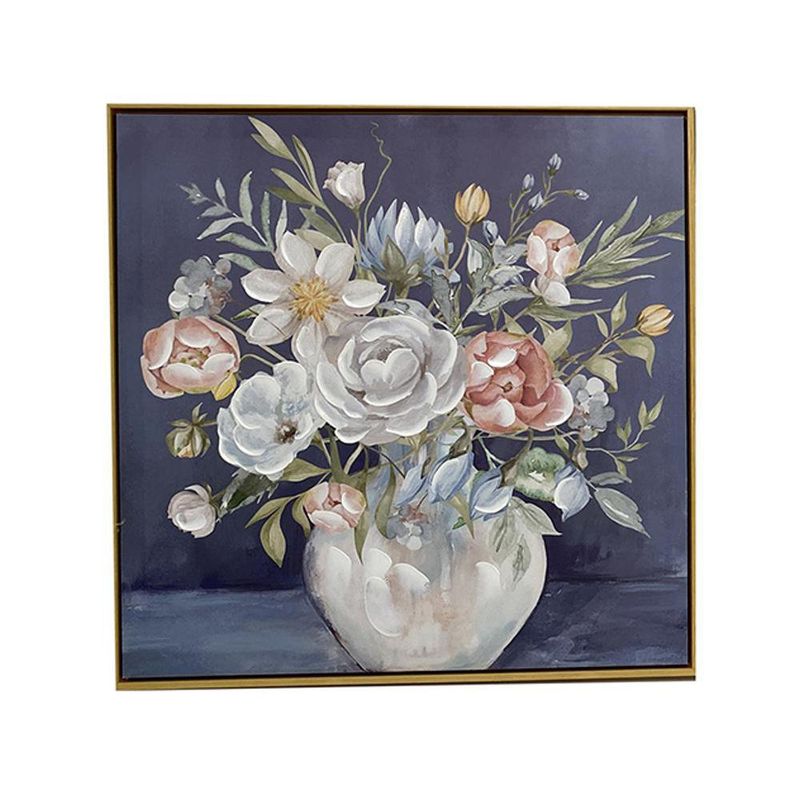 Cuadro Decorativo Flores 60x3.5x60 Cm Diseños Surtidos -  Concepts