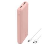 Batería Externa USB-C Rosado 20000 mAh