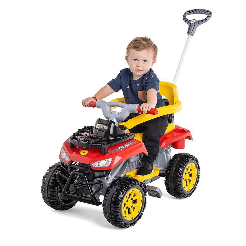 Cuatrimoto Roja de Juguete para Niños
