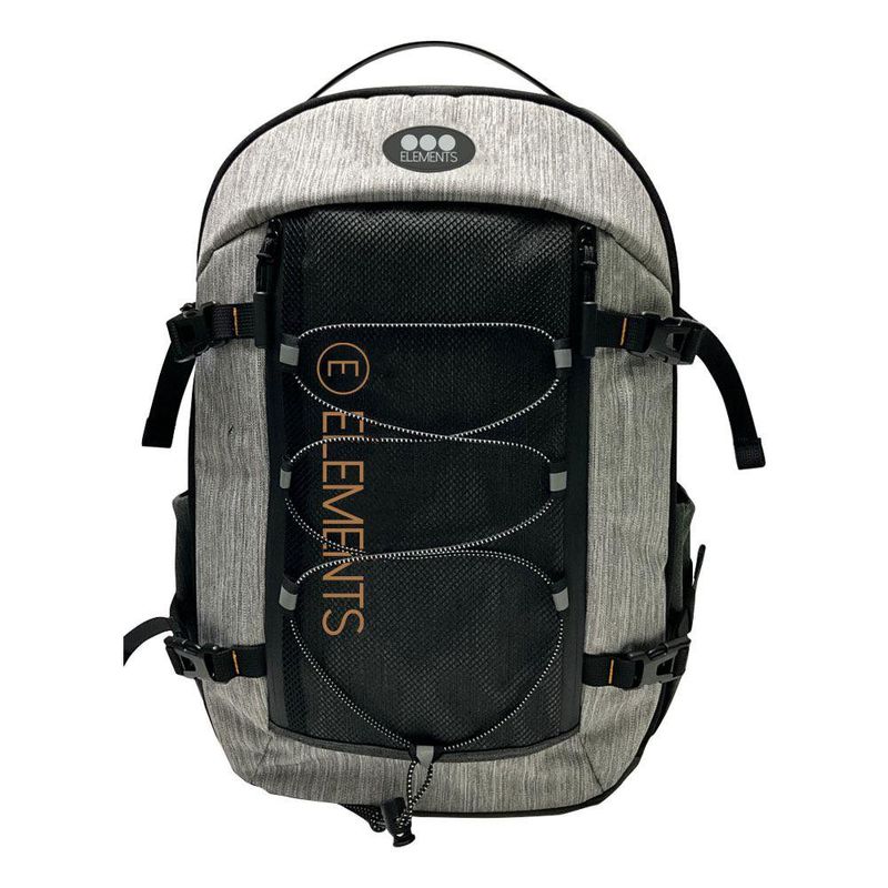 Mochila Resistente y Moderna Gris y Negro