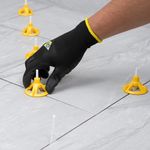 Tapa Redonda para Nivelación de Losetas LASH360 100 Unidades