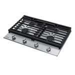 Cooktop Empotrable Samsung de 4 Quemadores Acero Inoxidable 30 Plg