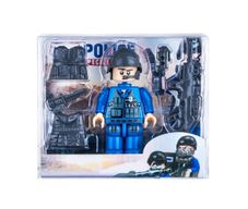 Set De Figuras Mini Policía Diseños Surtidos