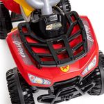 Cuatrimoto Roja de Juguete para Niños