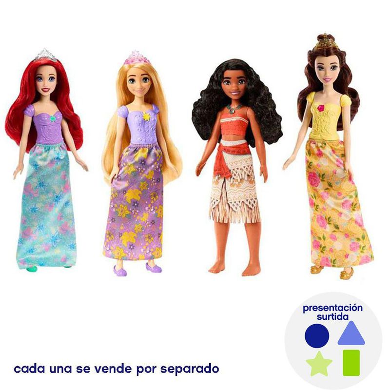Muñeca Princesa Surtida de 28 Cm con Vestido Detallado