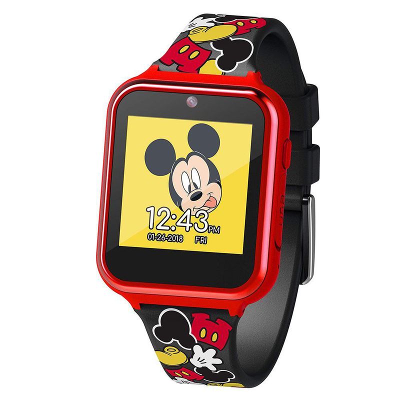 Reloj Interactivo Mickey Mouse con Correa Gris