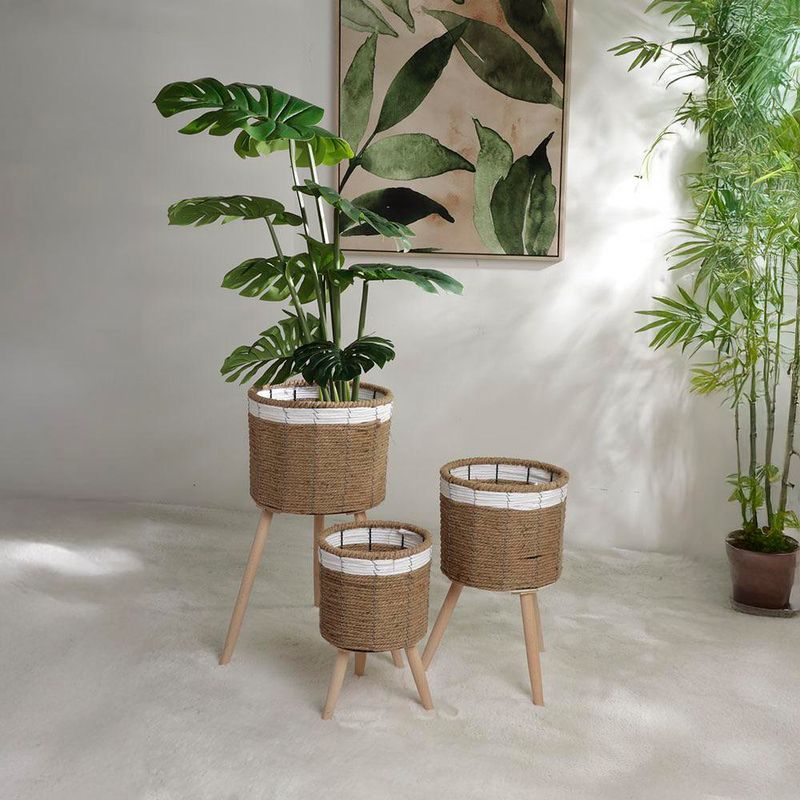 Planta Artificial Monstera Deliciosa en Maceta 90x70x80 Cm