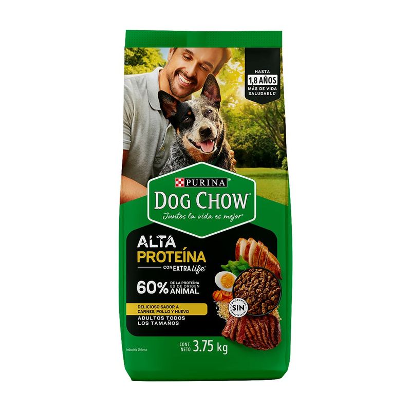 Alimento para Perro Adulto Alto en Proteína 3.75 Kg