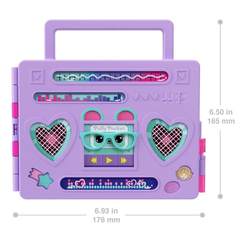 Set de Juego Polly Pocket Fiesta Disco Fashion Reveal