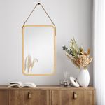Espejo Bamboo con Colgador 37x57 Cm