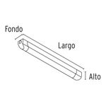 Luminario Para Gabinete 19W 65K Led