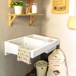 Lavadero Insta-Fácil Ala Izquierda Blanco 25x71x65 Cm