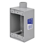Caja Condulet Rectangular De Metal 1/2 Plg - Volteck