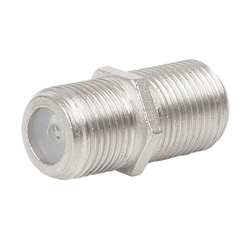 Set de 4 Acopladores Coaxial RG59 Tipo F Hembra-Hembra