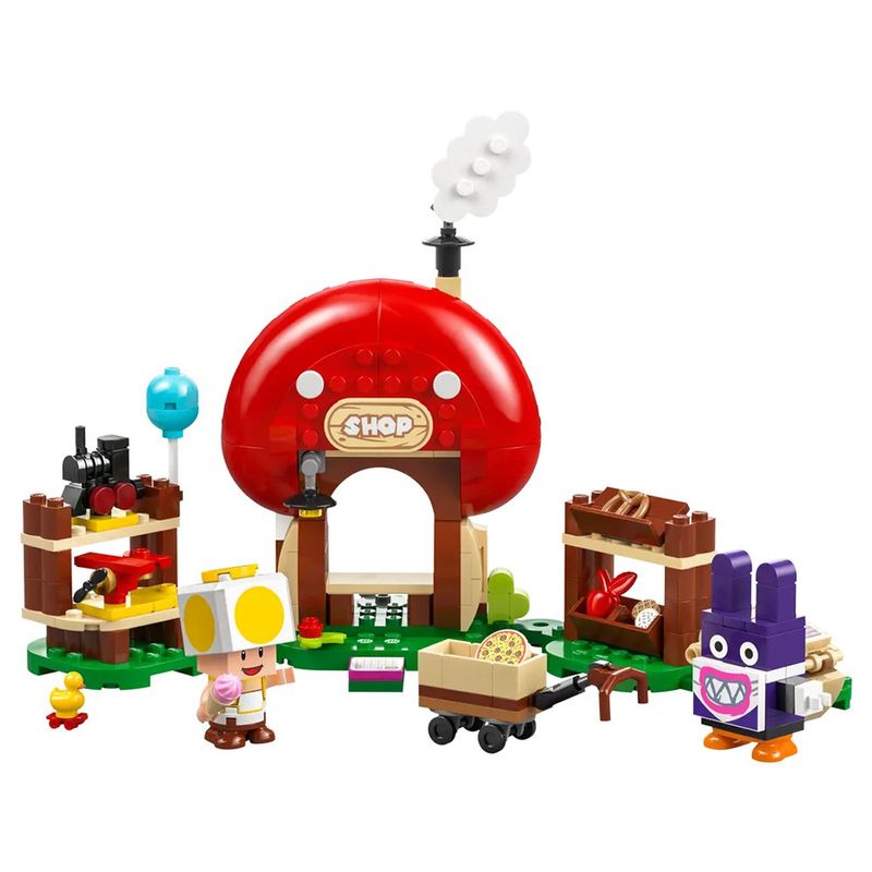 Set de Expansión LEGO Super Mario Caco Gazapo En La Tienda de Toad 230 Pzas