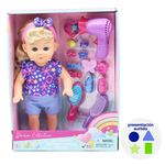 Muñeca con Juego de Cabello y Accesorios