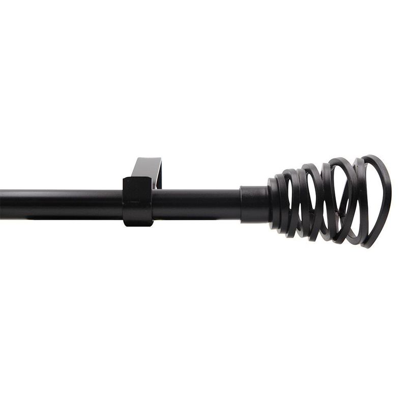 Galería de Metal Extensible Expresso Negro Matte - Varios Tamaños