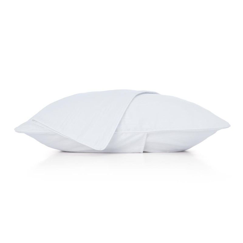 Set de Sobrefundas King Stripe Piping Blanco 2 Pzas