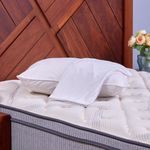 Set de Sobrefundas King Stripe Piping Blanco 2 Pzas