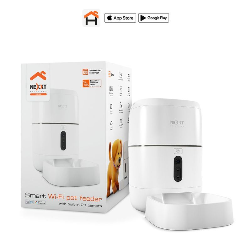 Dispensador Inteligente de Alimento Para Mascotas Wifi - Nexxt